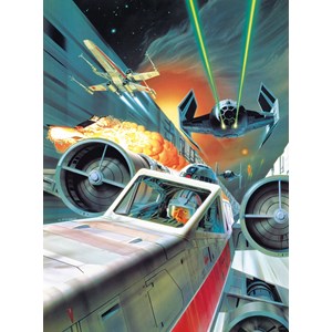 Buffalo Games (11807) - "Star Wars™ 40th Anniversary "Use The Force Luke"" - 1000 piezas
