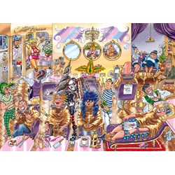 Jumbo (19147) - "Wasgij Back To 3, Barbers and Beehives" - 1000 piezas