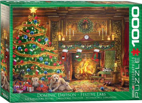 Eurographics (6000-0974) - Dominic Davison: "Festive Labs" - 1000 piezas