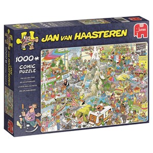 Jumbo (19051) - Jan van Haasteren: "The Holiday Fair" - 1000 piezas