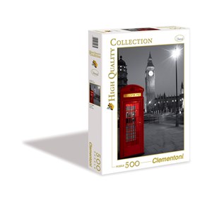 Clementoni (30263) - "London Phone Box" - 500 piezas