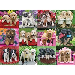 Ravensburger (14659) - Keith Kimberlin: "Puppy Pals" - 500 piezas