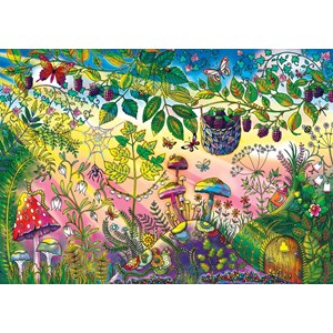 Buffalo Games (3846) - Johanna Basford: "Morning Magic (Enchanted Forest)" - 500 piezas