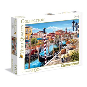 Clementoni (35026) - "Venetian Lagoon" - 500 piezas
