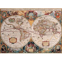 Eurographics (6000-1997) - "Antique World Map" - 1000 piezas