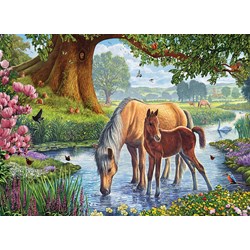 Eurographics (6000-0976) - Steve Crisp: "The Fell Ponies" - 1000 piezas