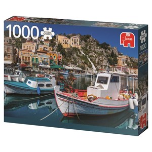 Jumbo (18543) - "Symi, Greece" - 1000 piezas