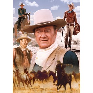 MasterPieces (71238) - "John Wayne, America's Cowboy" - 1000 piezas