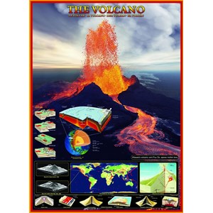 Eurographics (6000-2998) - "The Volcano" - 1000 piezas