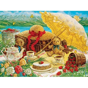 Cobble Hill (52089) - Janet Kruskamp: "Teddy Bear Picnic" - 500 piezas