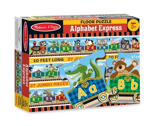 Melissa and Doug (4420) - "Alphabet Express" - 27 piezas