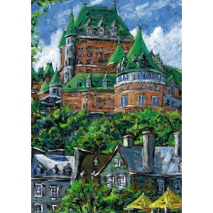 Ravensburger (19532) - "Chateau Frontenac, Québec" - 1000 piezas