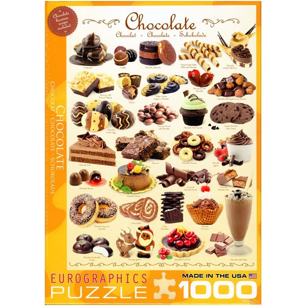Eurographics (6000-0411) - "Chocolate" - 1000 piezas