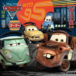 Ravensburger (09281) - "Cars 2: Worldwide Racing Fun" - 49 piezas