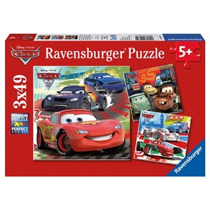 Ravensburger (09281) - "Cars 2: Worldwide Racing Fun" - 49 piezas