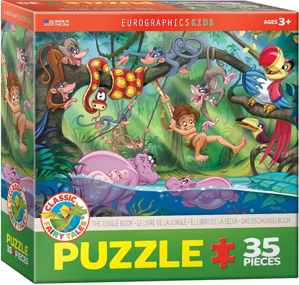 Eurographics (6035-0424) - "The Jungle Book" - 35 piezas