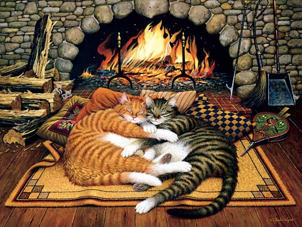 Buffalo Games (17076) - Charles Wysocki: "All Burned Out" - 750 piezas