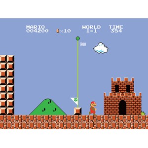 USAopoly (PZ005-488) - "Super Mario Bros. World 1-1" - 550 piezas