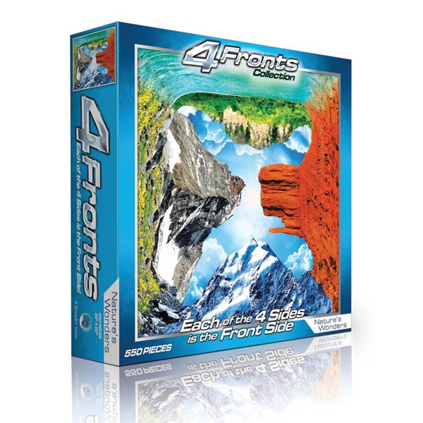 A Broader View (443) - "Nature's Wonders Puzzle (4 Fronts Collection)" - 550 piezas