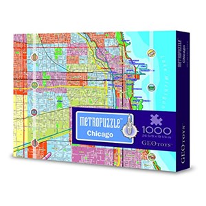 Geo Toys (GEO 212) - "Chicago Mypuzzle" - 1000 piezas