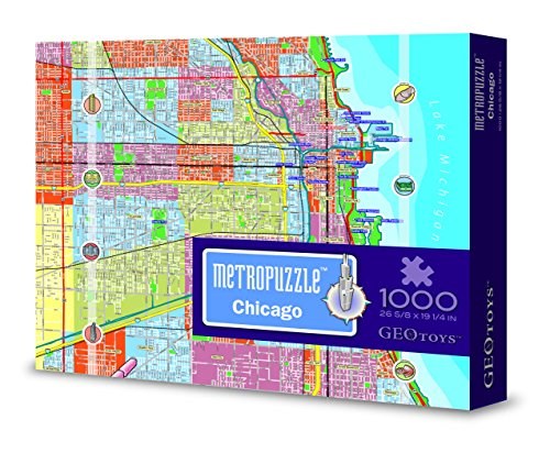 Geo Toys (GEO 212) - "Chicago Mypuzzle" - 1000 piezas