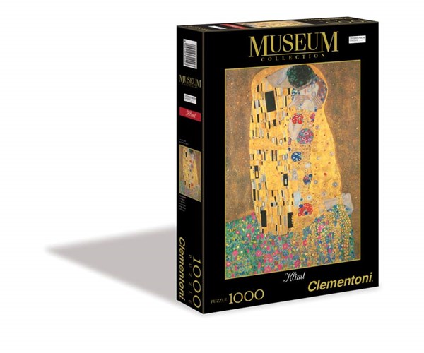 Clementoni (31442) - Gustav Klimt: "The Kiss" - 1000 piezas