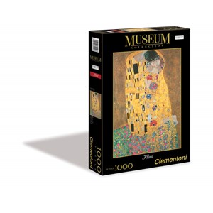 Clementoni (31442) - Gustav Klimt: "The Kiss" - 1000 piezas