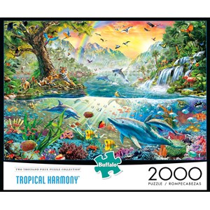 Buffalo Games (2068) - Adrian Chesterman: "Tropical Harmony" - 2000 piezas