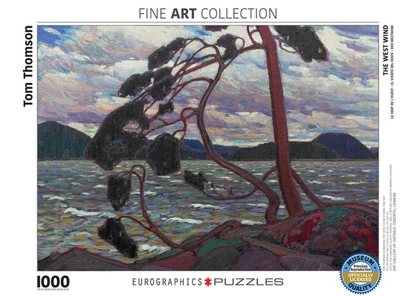 Eurographics (6000-0923) - Tom Thomson: "The West Wind" - 1000 piezas