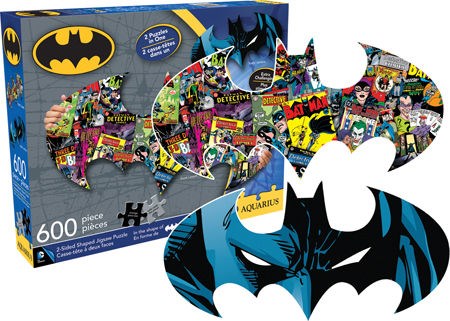 Aquarius (75003) - "Batman - Two Sided Puzzle" - 600 piezas