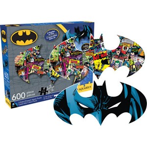 Aquarius (75003) - "Batman - Two Sided Puzzle" - 600 piezas