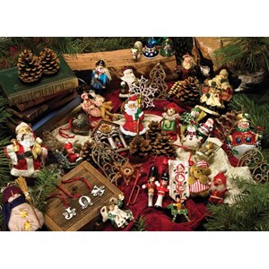 Cobble Hill (54323) - "Christmas Ornaments" - 275 piezas