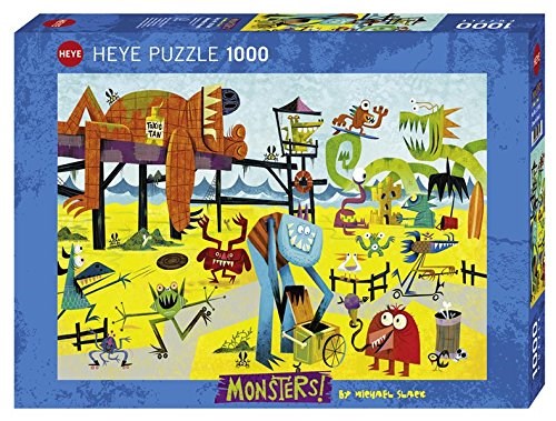 Heye (29798) - Michael Slack: "Monster Beach" - 1000 piezas