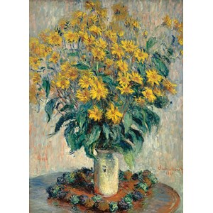 Eurographics (6000-0319) - Claude Monet: "Jerusalem Artichoke Flowers" - 1000 piezas