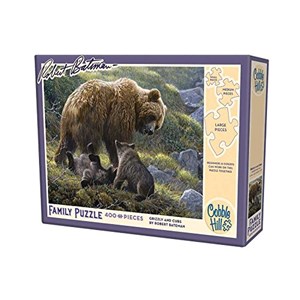 Cobble Hill (54584) - "Grizzly and Cubs" - 400 piezas