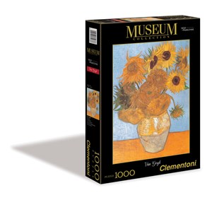 Clementoni (31438) - Vincent van Gogh: "Sunflowers" - 1000 piezas