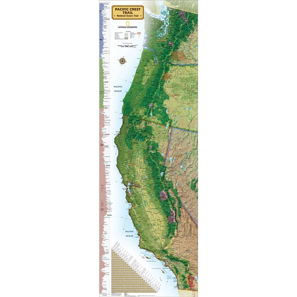 New York Puzzle Co (NPZNG1709) - "Pacific Crest Trail" - 750 piezas