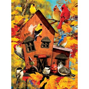 SunsOut (37118) - Greg Giordano: "Fall Birds" - 1000 piezas