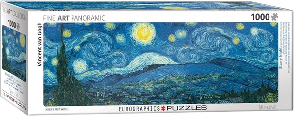 Eurographics (6010-5309) - Vincent van Gogh: "Starry Night Panorama" - 1000 piezas