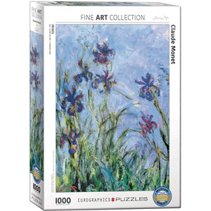 Eurographics (6000-2034) - Claude Monet: "Irises" - 1000 piezas