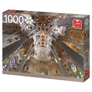 Jumbo (18567) - "Sagrada Familia, Barcelona" - 1000 piezas