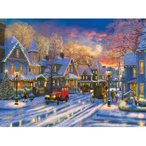 SunsOut (52496) - Dominic Davison: "A Holiday Drive" - 1000 piezas