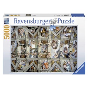 Ravensburger (17429) - Michelangelo: "Sistine Chapel" - 5000 piezas