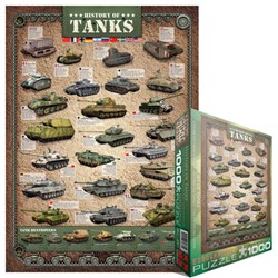 Eurographics (6000-0381) - "History of Tanks" - 1000 piezas