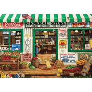 MasterPieces (71550) - Janet Kruskamp: "General Store" - 1000 piezas