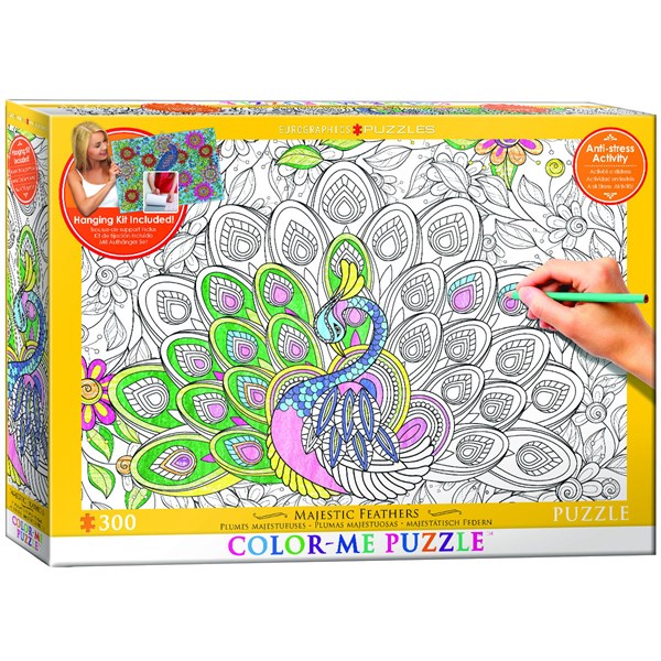 Eurographics (6033-0884) - "Majestic Feathers" - 300 piezas