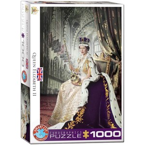 Eurographics (6000-0919) - "Queen Elizabeth II" - 1000 piezas