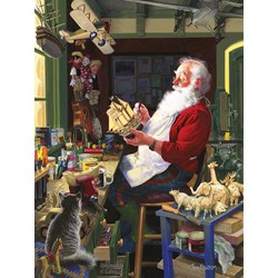 Cobble Hill (85043) - "Santa's Workbench" - 500 piezas