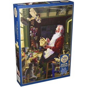 Cobble Hill (85043) - "Santa's Workbench" - 500 piezas