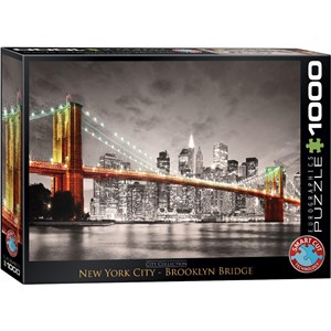 Eurographics (6000-0662) - "New York City Brooklyn Bridge" - 1000 piezas